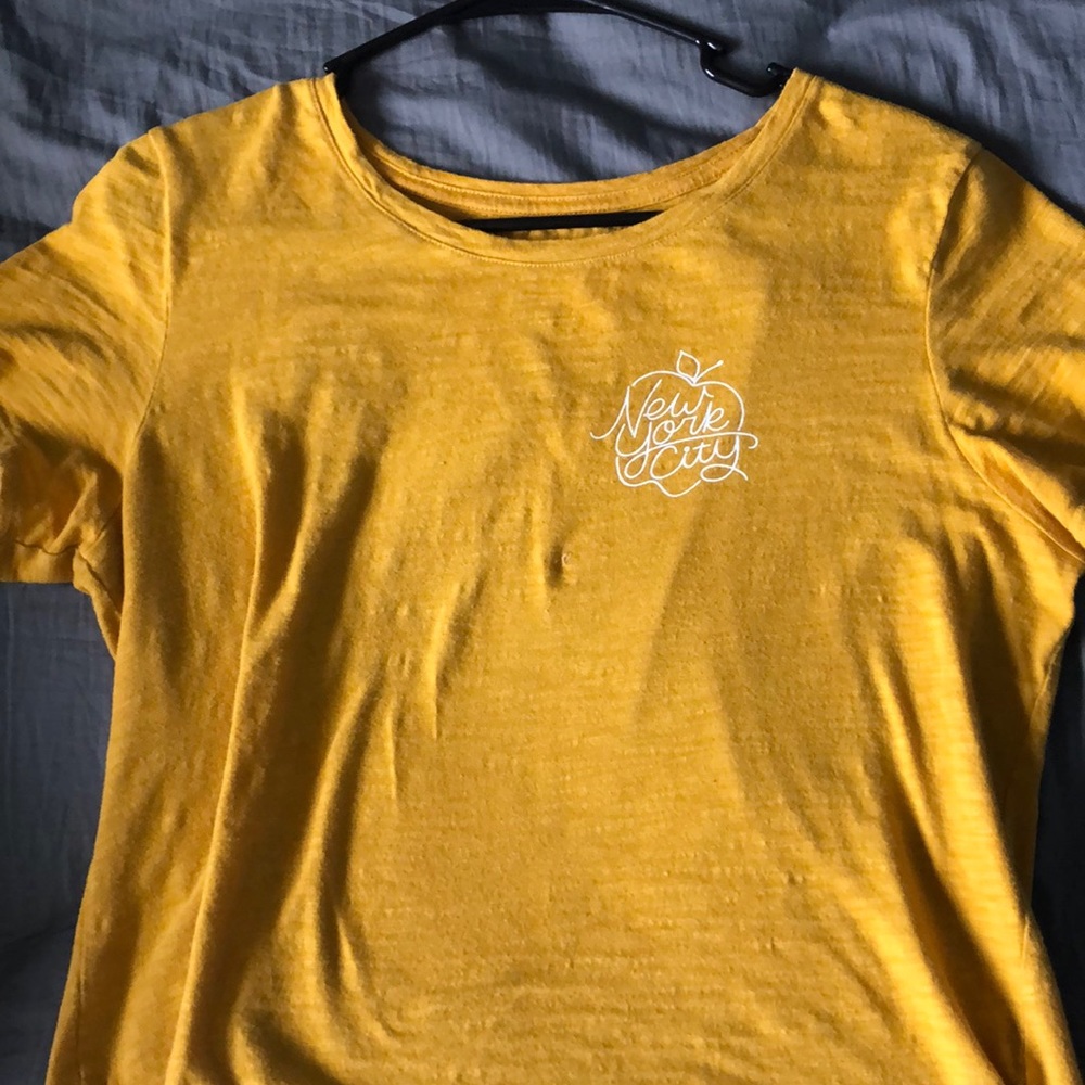 Yellow comfy tee